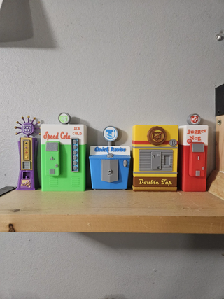 Pack 5 Bebidas Zombies BO2