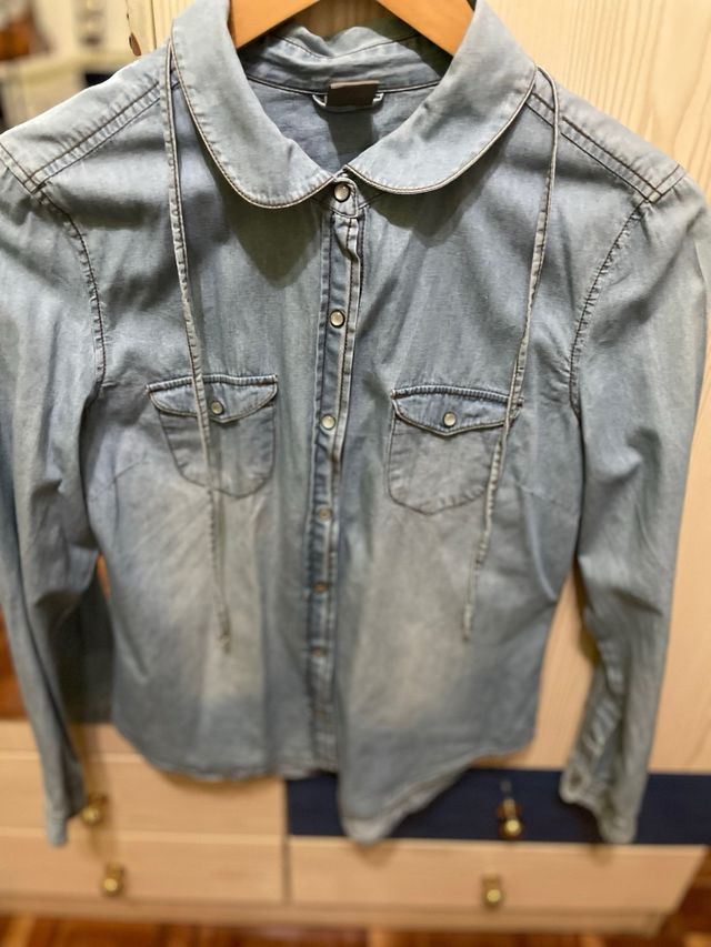 Camisa vaquero claro 