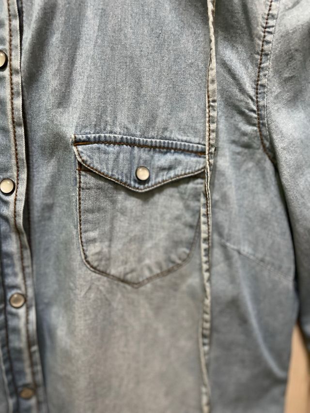 Camisa vaquero claro 