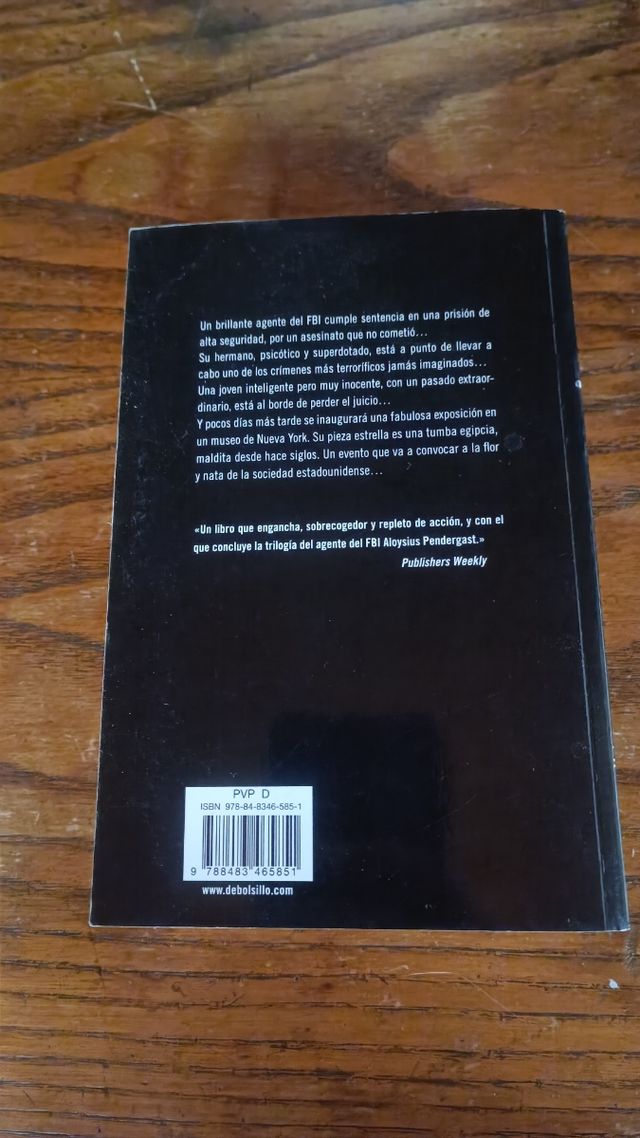El libro de los muertos (Inspector Pendergast 7)
