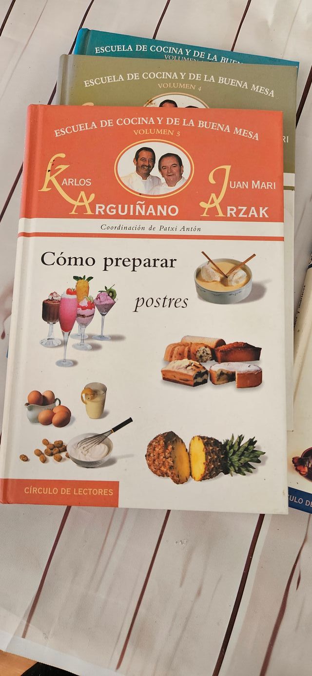 Libros Escuela de cocina y buena mesa