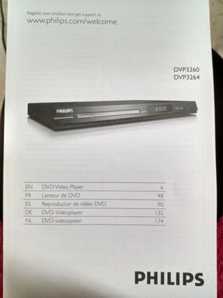 Reproductor DVD Philips