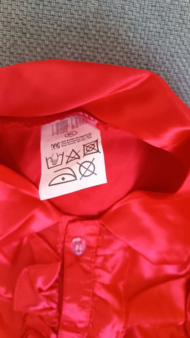 Disfraz adulto salsa