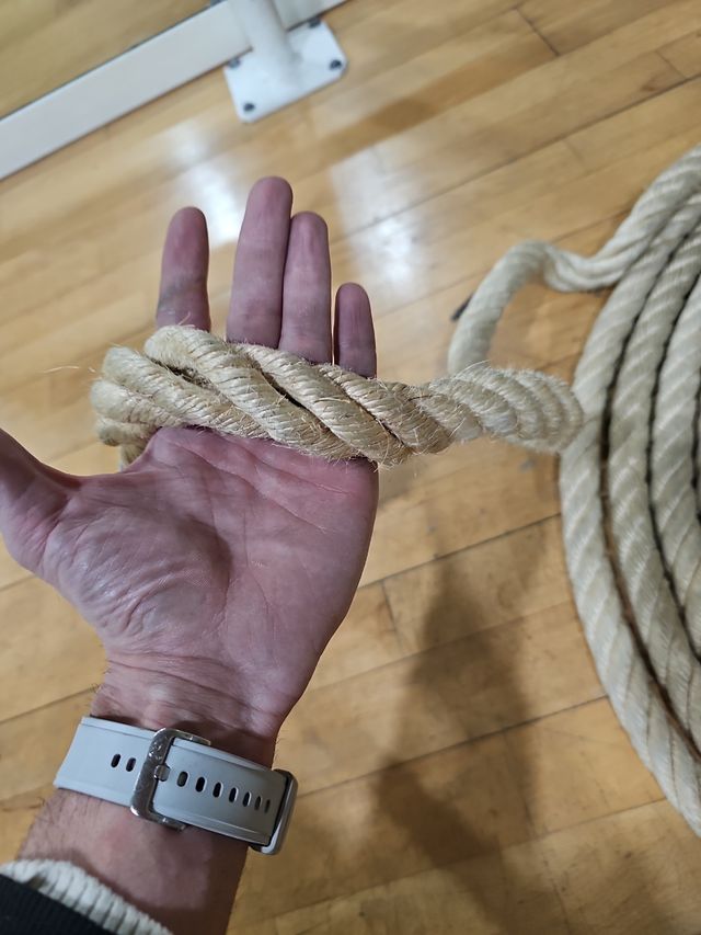 Cuerda de imitación cáñamo trepa 30mm