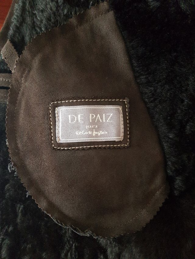 Abrigo de piel vuelta