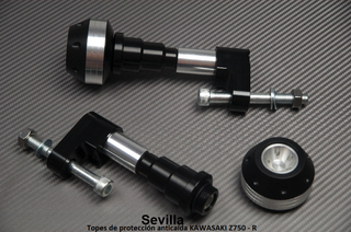 Topes de protección anticaída KAWASAKI Z750 – R