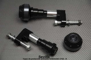 Topes de protección anticaída KAWASAKI Z750 – R