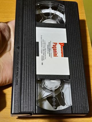 VIDEOCASSETTA VHS FILM EROTICO PAGANINI