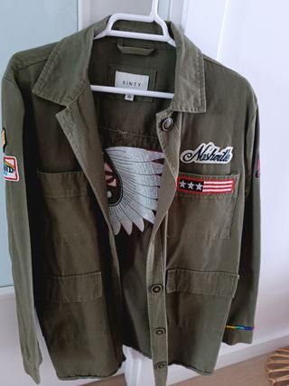 Chaqueta parches