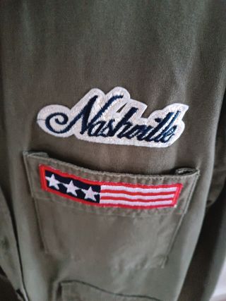 Chaqueta parches