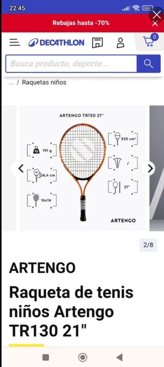 Raqueta de Tenis 