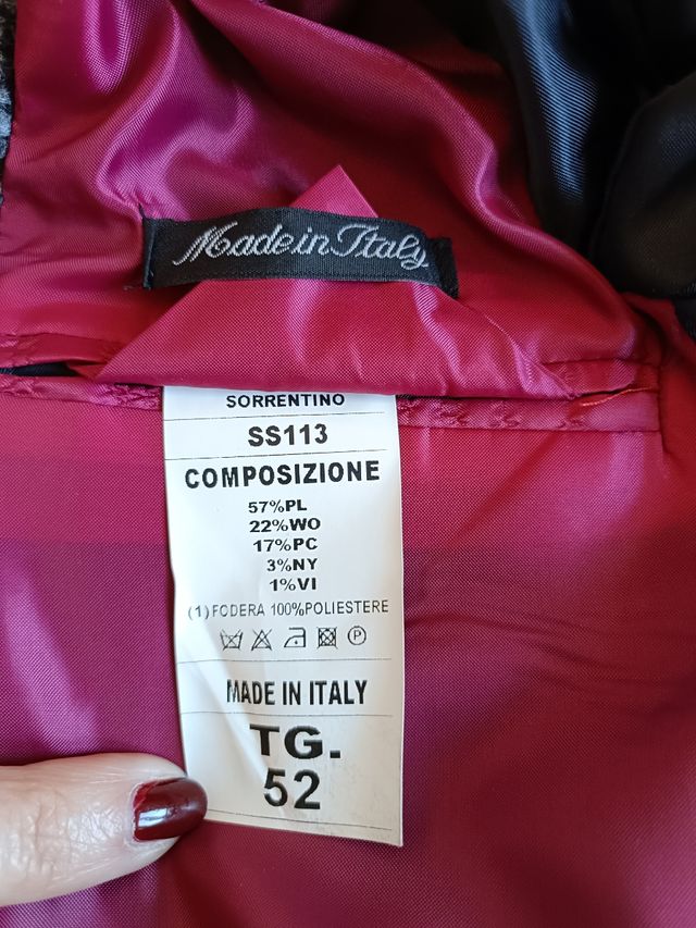 Americana diseño italiano