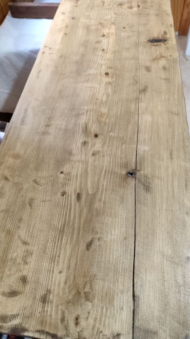 ✅ MESA CONSOLA RECIBIDOR RUSTICA