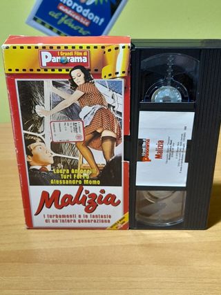 VIDEOCASSETTA VHS FILM EROTICO MALIZIA