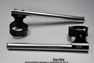 Semimanillares elevados y reclinables 52 mm B