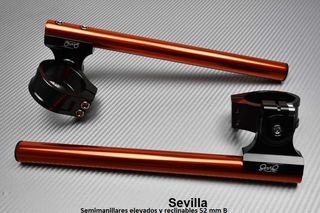Semimanillares elevados y reclinables 52 mm B