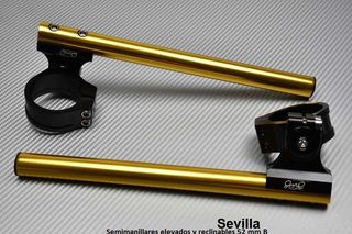 Semimanillares elevados y reclinables 52 mm B