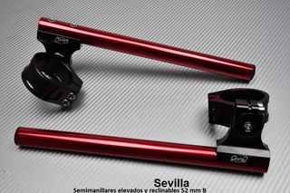 Semimanillares elevados y reclinables 52 mm B