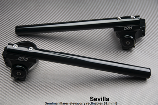 Semimanillares elevados y reclinables 52 mm B