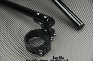 Semimanillares elevados y reclinables 52 mm B