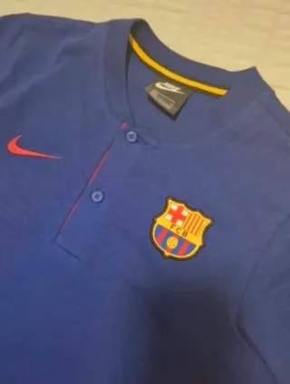 Pack lote Polo Nike F.C Barcelona y cd