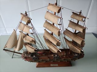 Maqueta fragata clasica