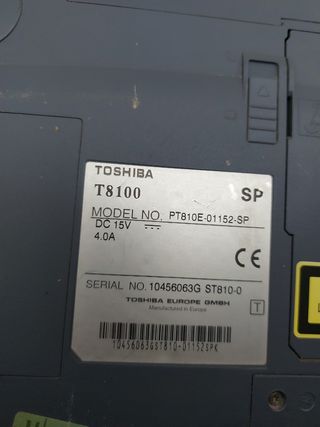 ORDENADOR TOSHIBA TECRA 8100