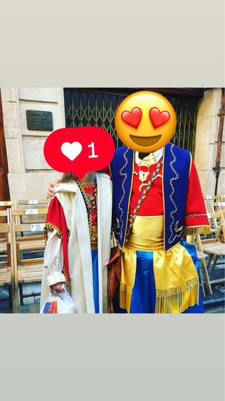 Traje Fiesta Moros y Cristianos Realistas Alcoy
