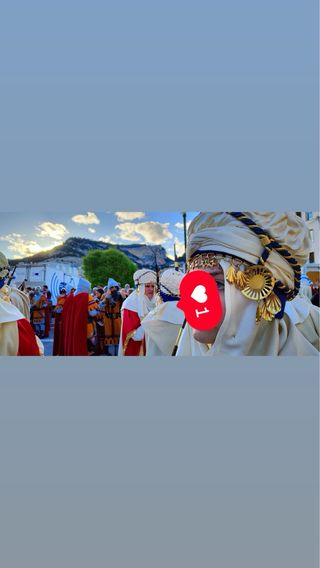 Traje Fiesta Moros y Cristianos Realistas Alcoy