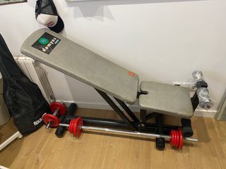 Banco pesas reclinable(Solo banco)