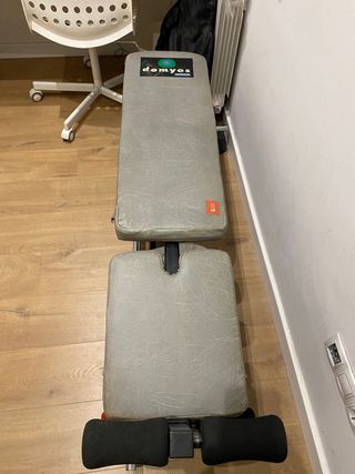 Banco pesas reclinable(Solo banco)