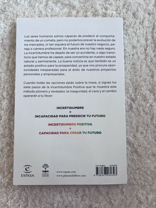 Libro incertidumbre positiva