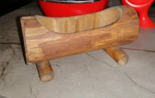 Porta bustine di zucchero in legno