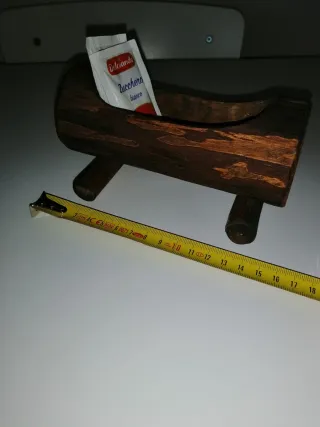 Porta bustine di zucchero in legno