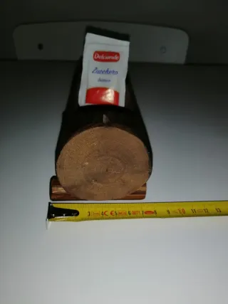 Porta bustine di zucchero in legno