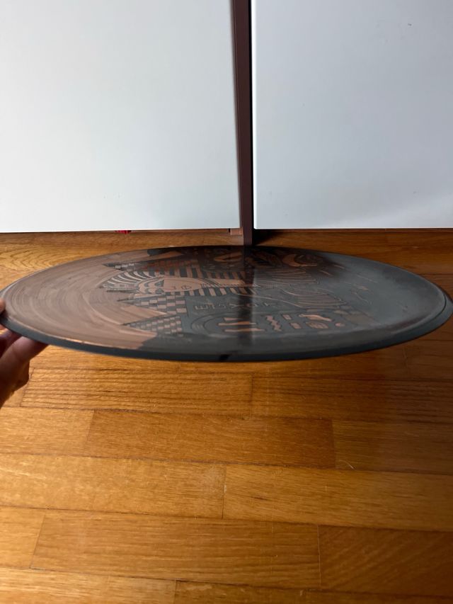 Quadro in metallo egizio 