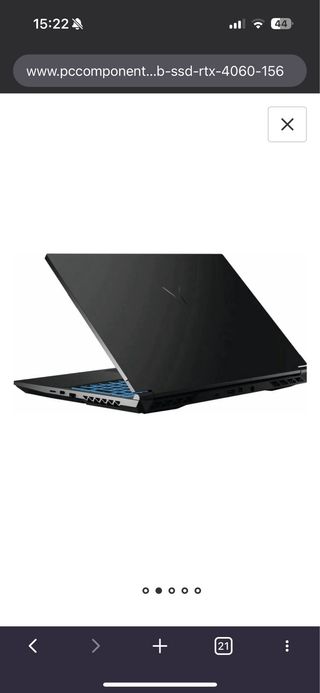 Portátil Medion ERAZER  i512450H/16GB/512GB