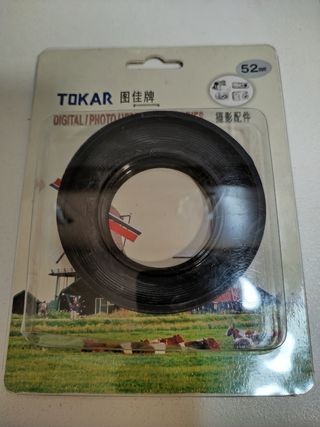 Filtro y parasol de 52 mm