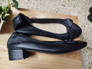 Manoletinas - Bailarinas piel Bata mujer