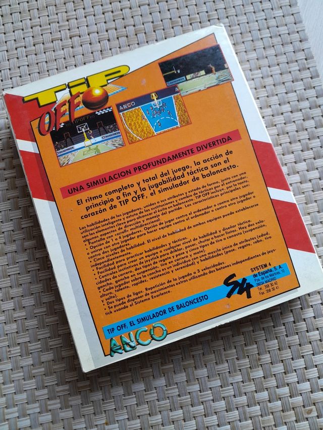 JUEGO AMIGA TIP OFF