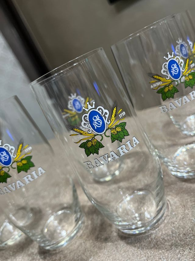 Bicchieri in vetro soffiato Bavaria