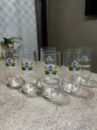 Bicchieri in vetro soffiato Bavaria