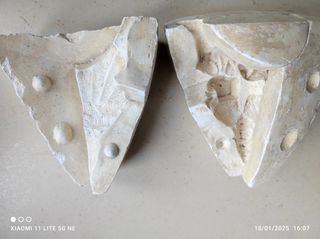 Antico calco in gesso