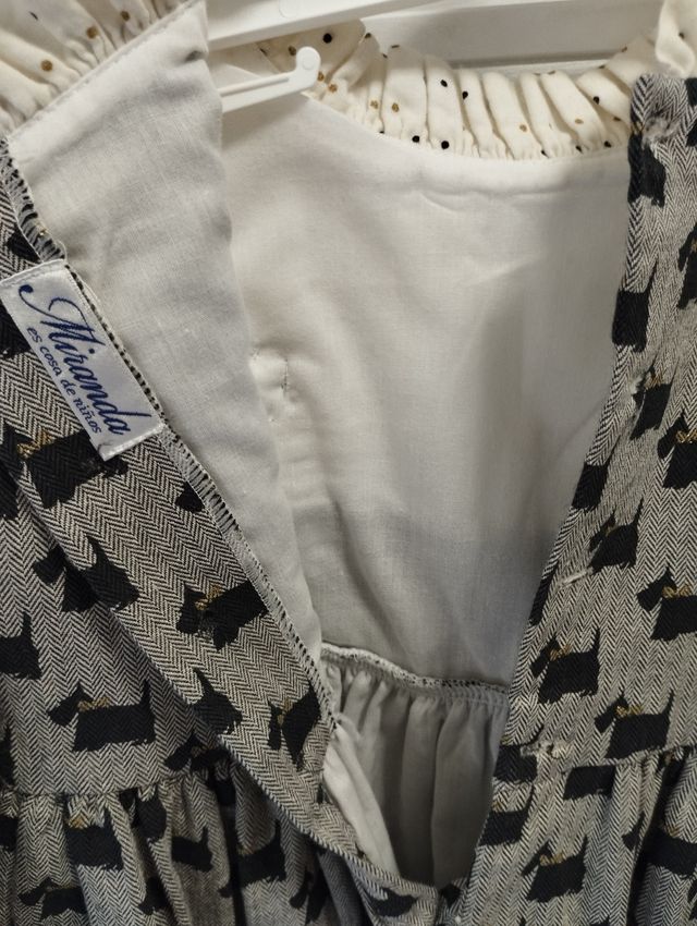 Vestido niña Miranda perritos.