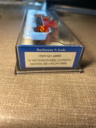 Bachmann 60090 N Locomotora roja  HAGO ENVIOS