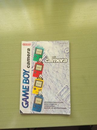 Manual Game Boy Camera