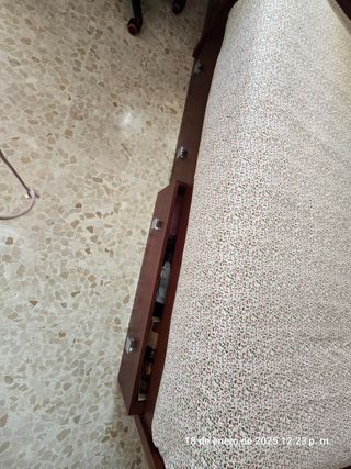 2 camas nido en Madera de Nogal