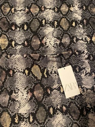 Falda larga zara
