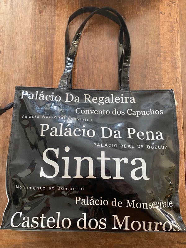 Borsa Made in Portogallo colori bianco e nero