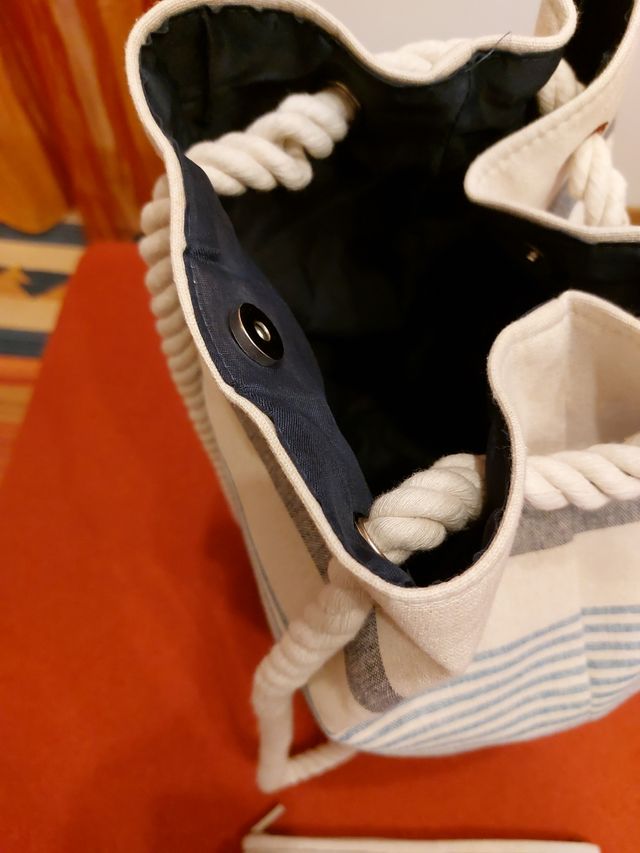 Borsa mare con busta coordinata